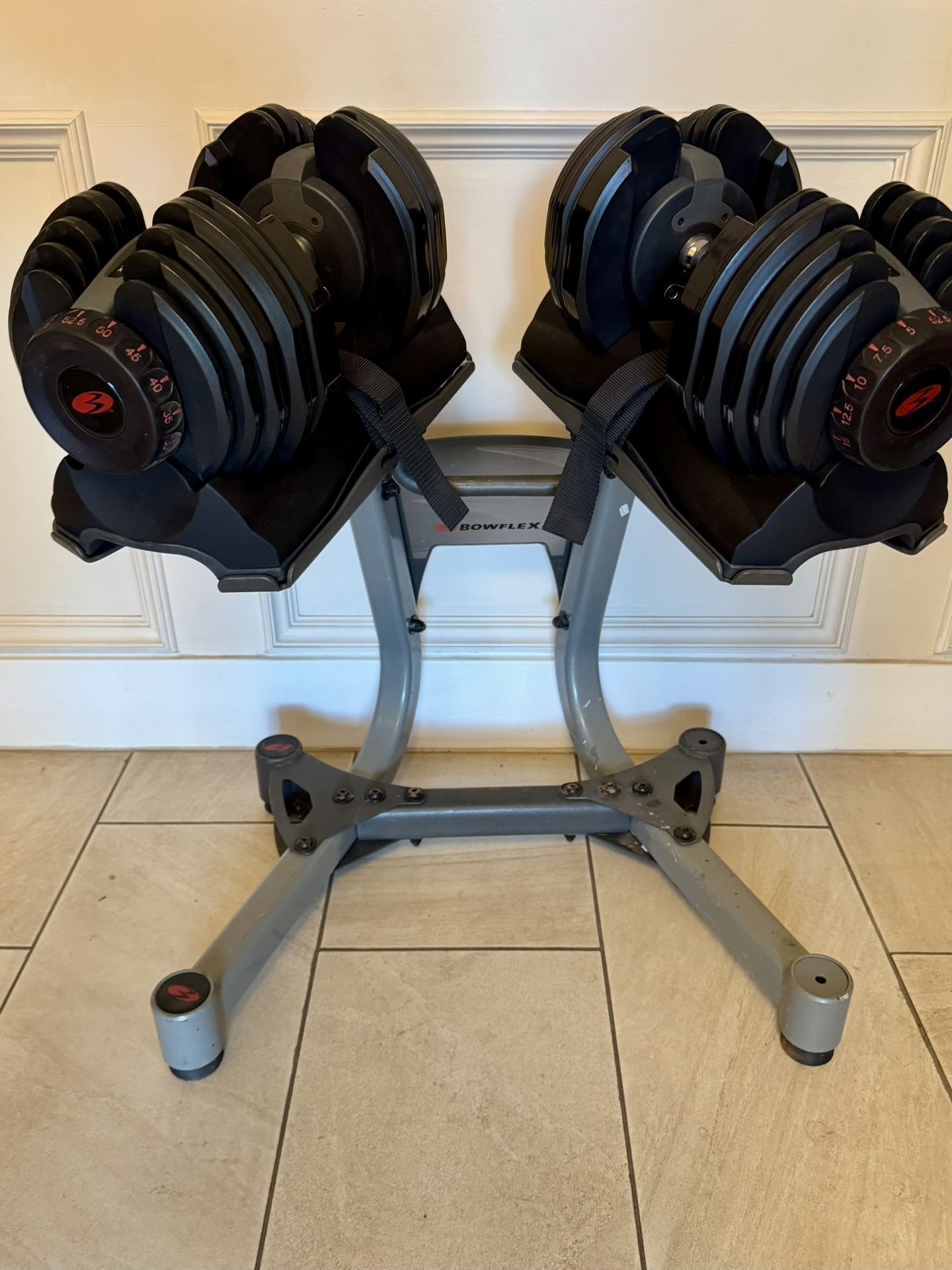 Bowflex 552 Adjustable Dumbbells With Stand