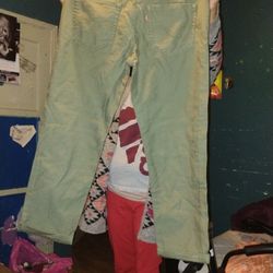 Green Pants Size 28