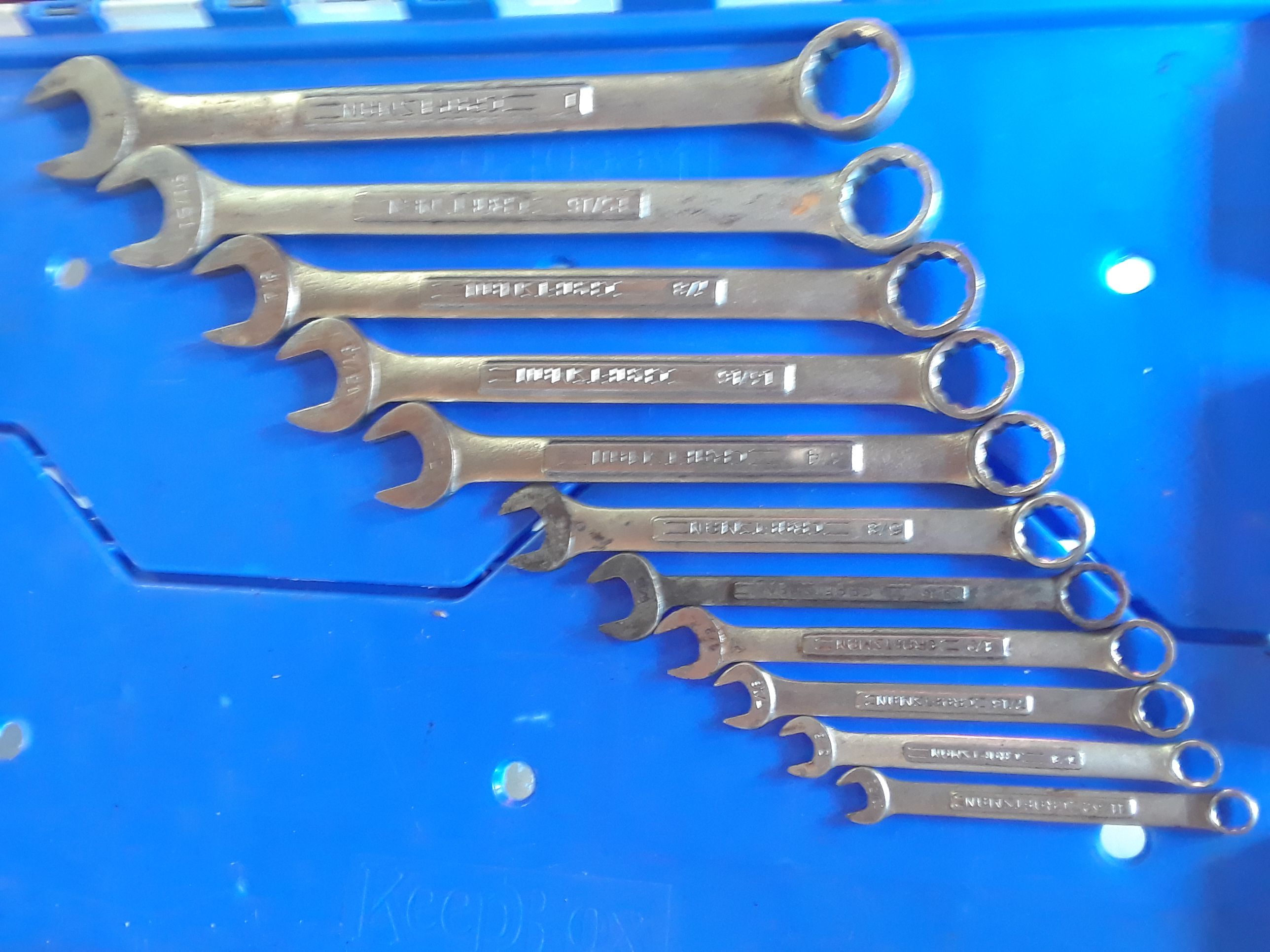 Craftsman 11 piece combination wrench
