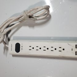 Extension Cord + (2) USB Outlet, Like New 