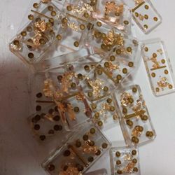 Customized Gold Dominos