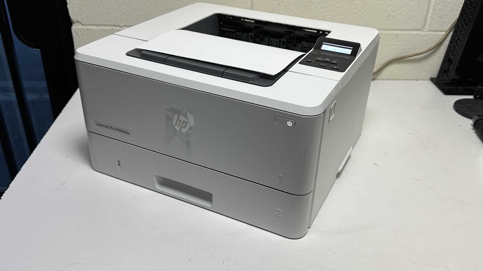 HP LaserJet Pro M404dw Black and White Laser Printer (Great Condition) Brand: HP Model: LaserJet Pro M404dw Output: Black and White Technology: Laser