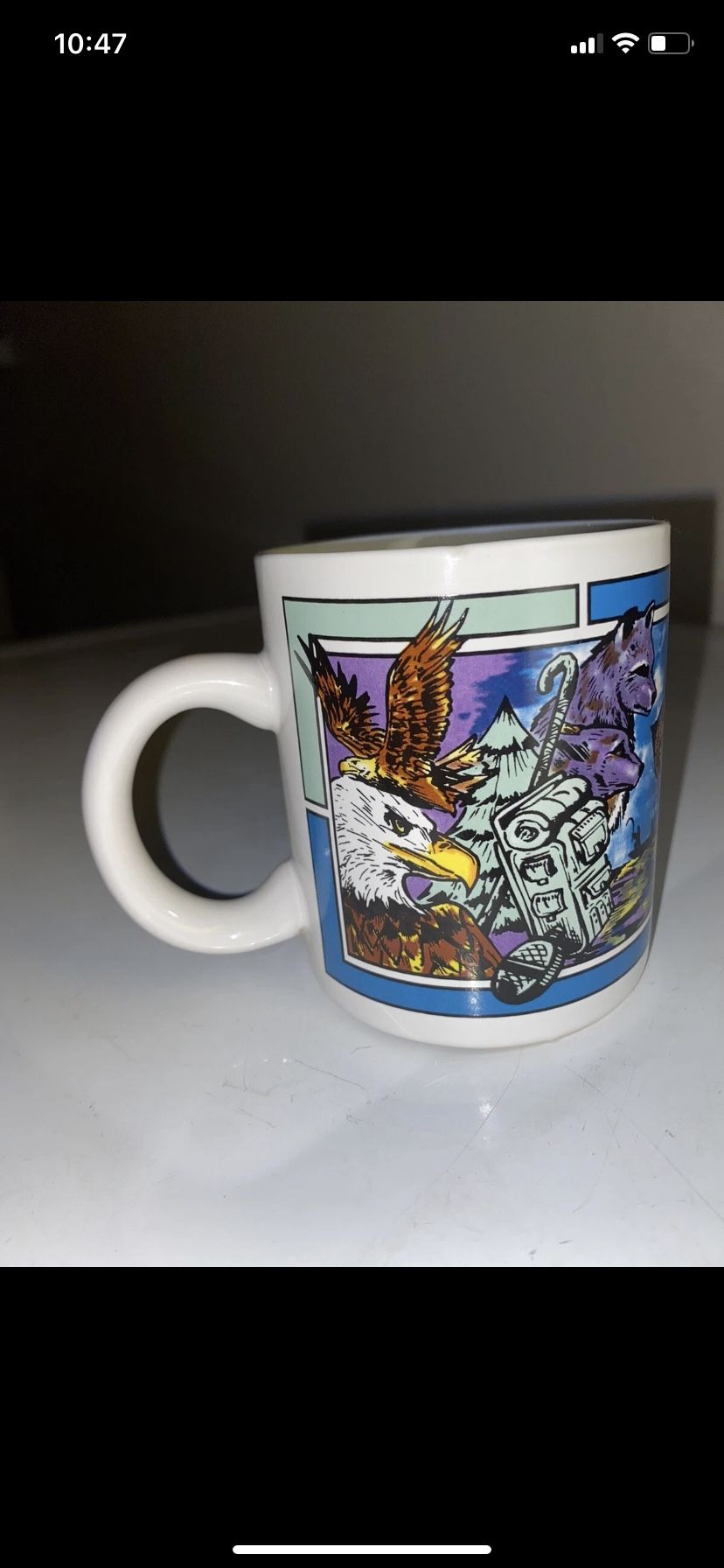 Alamogordo New Mexico Coffee Mug cup camping fishing eagle wolf deer