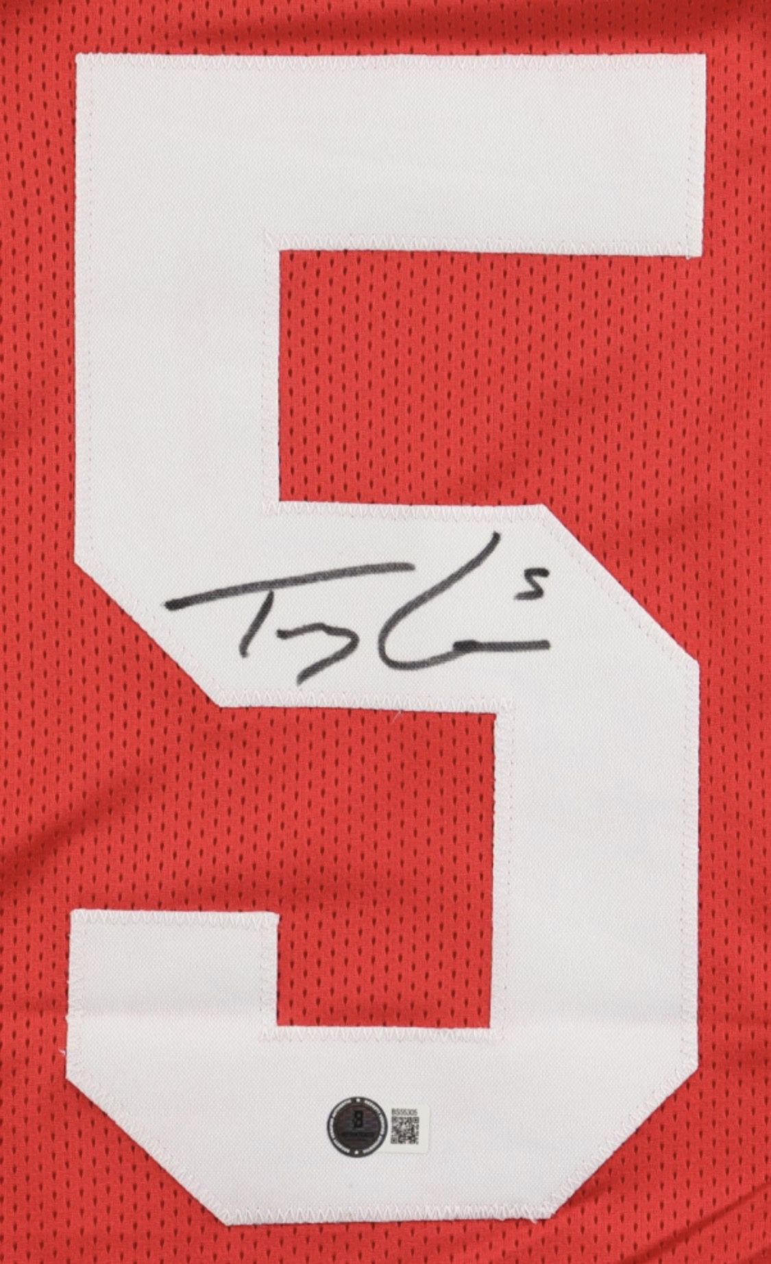 Trey Lance Signed Jersey (Beckett) San Francisco 49ers