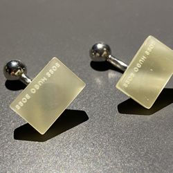 Hugo Boss Pearl Cufflinks