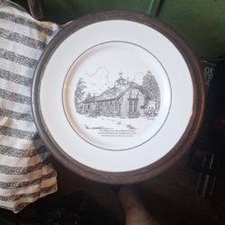 Limited Edition Commemorative Railroad Station Plate