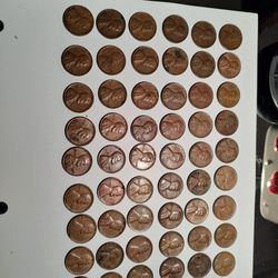 Wheat Penny List One