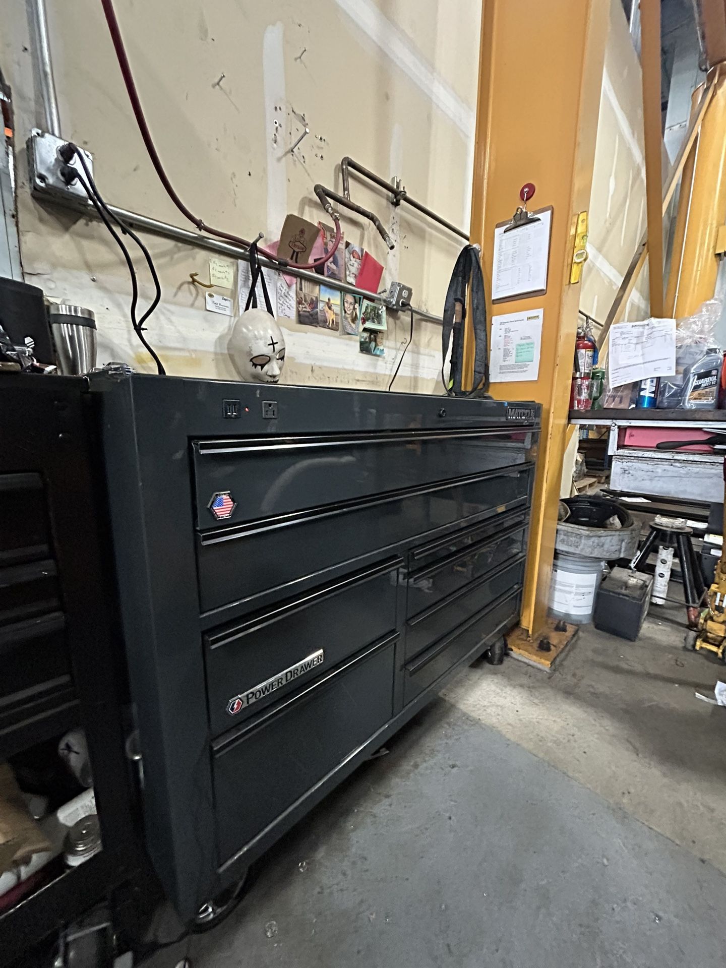 MATCO 55” x 25” double-bay 2S series toolbox
