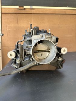 2004. 6.0. Manifold, power-steering pump, water pump