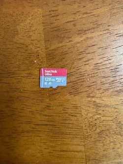 Sandisk 128 gb sd card