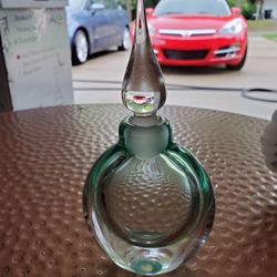 Mint Green Perfume Bottle