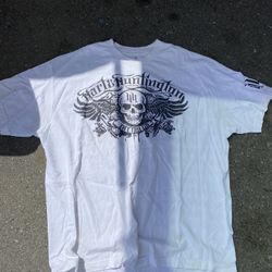 White Skeleton Tee