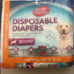 Simple Solution Disposable Dog Diapers