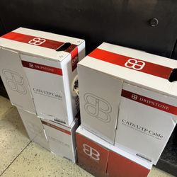 New Boxes Of White Cat6