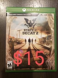 State of Decay 2 Xbox One