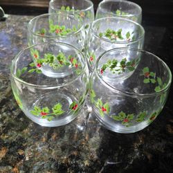 Christmas OJ glasses (6)