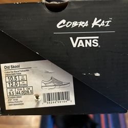 Vans x Cobra Kai Old Skool 10.5M