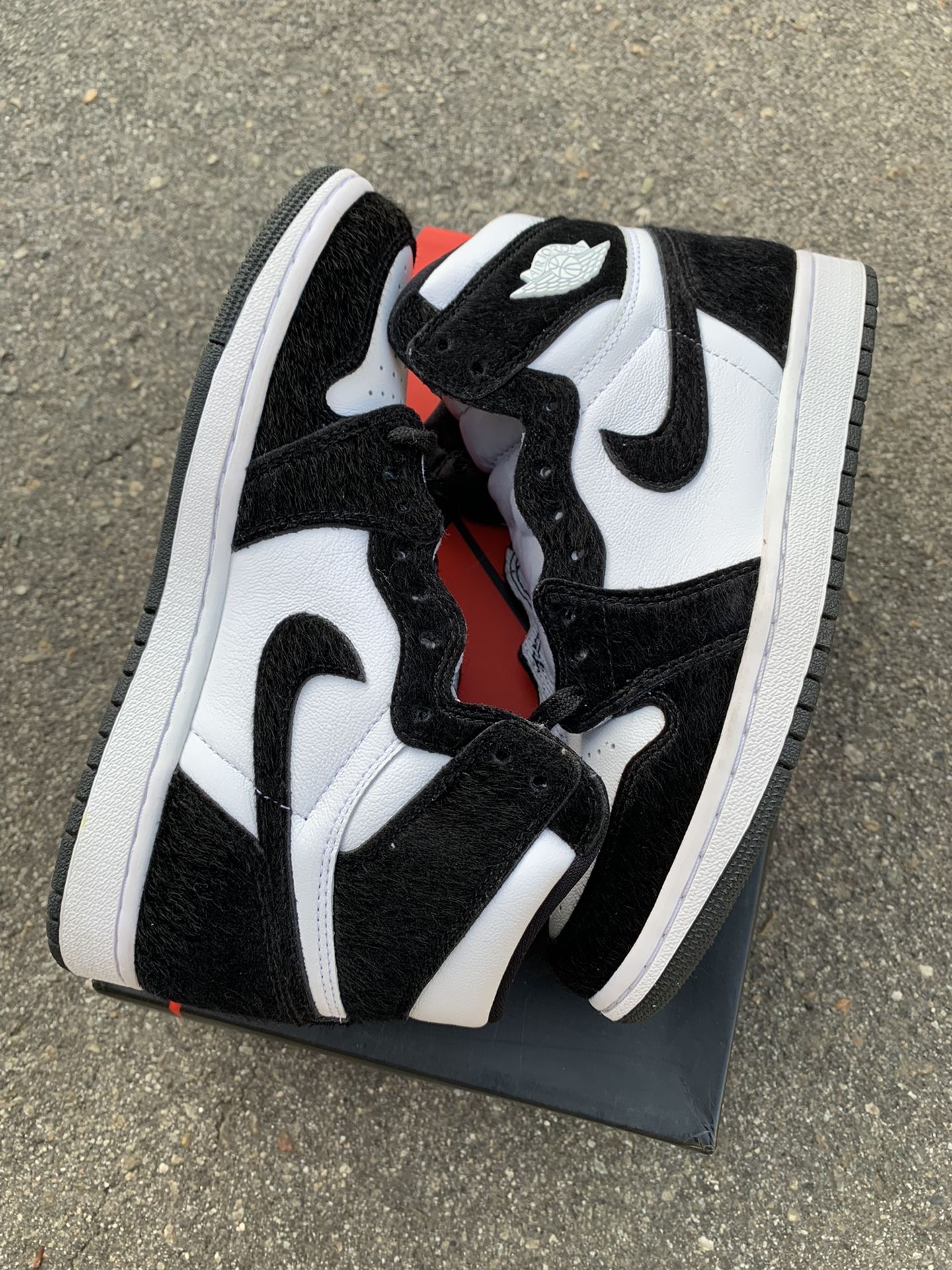Nike Air Jordan Retro High OG Twist Women's Kids Panda hair