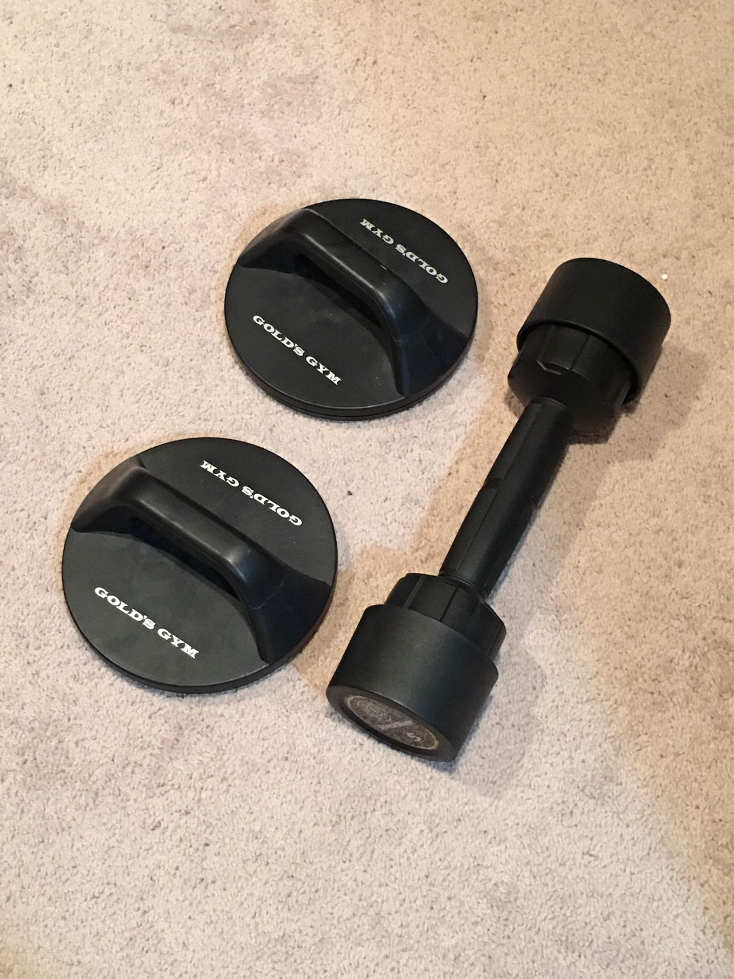 Push-up Stands and Weight