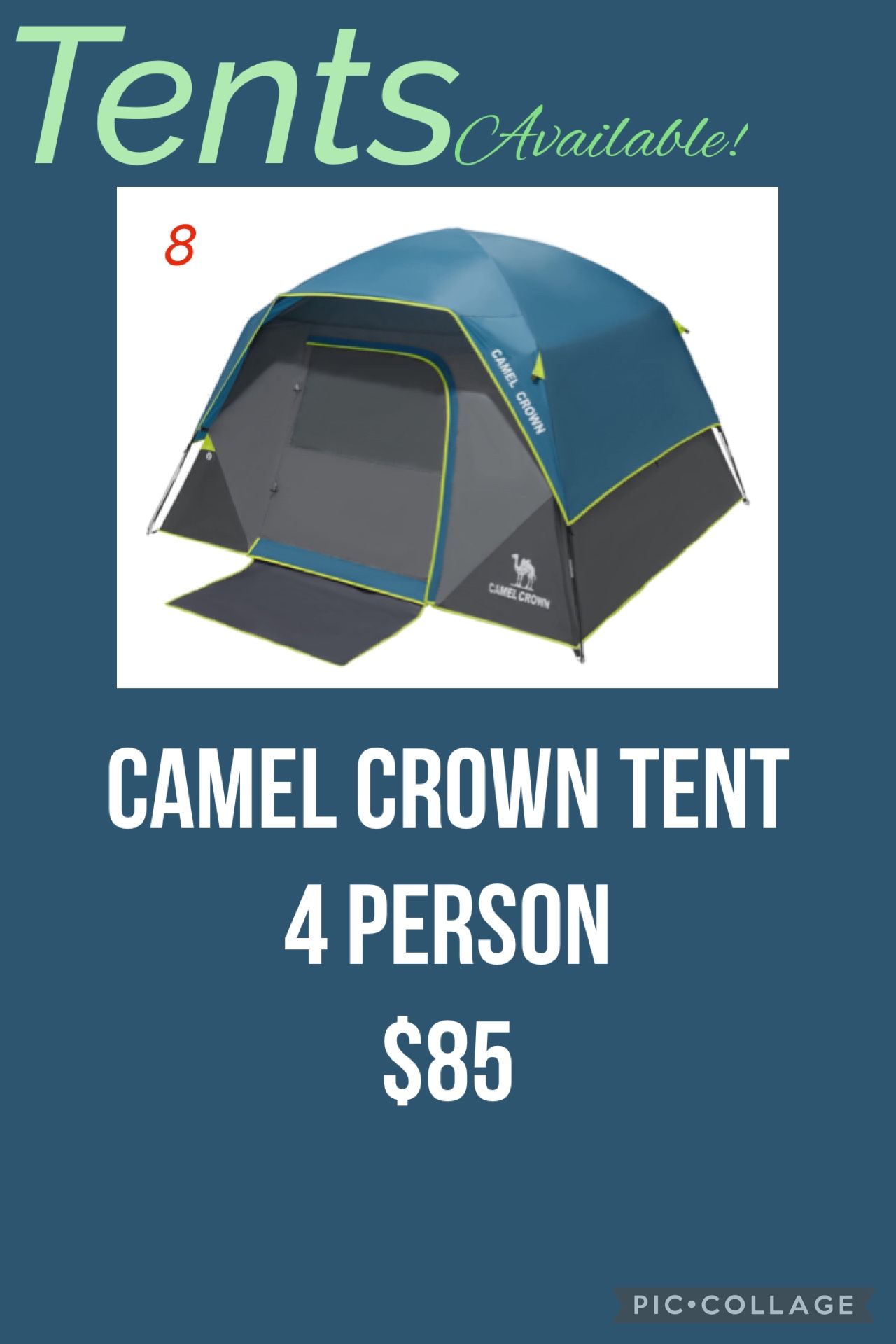 Camel Crown Tent