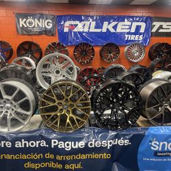 19” Rims 5x114.3 Cars