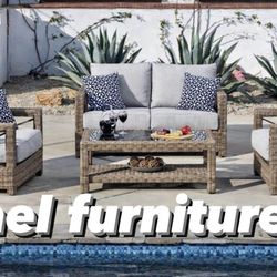 Brand new patio outdoor furniture set Sunbrella fabric