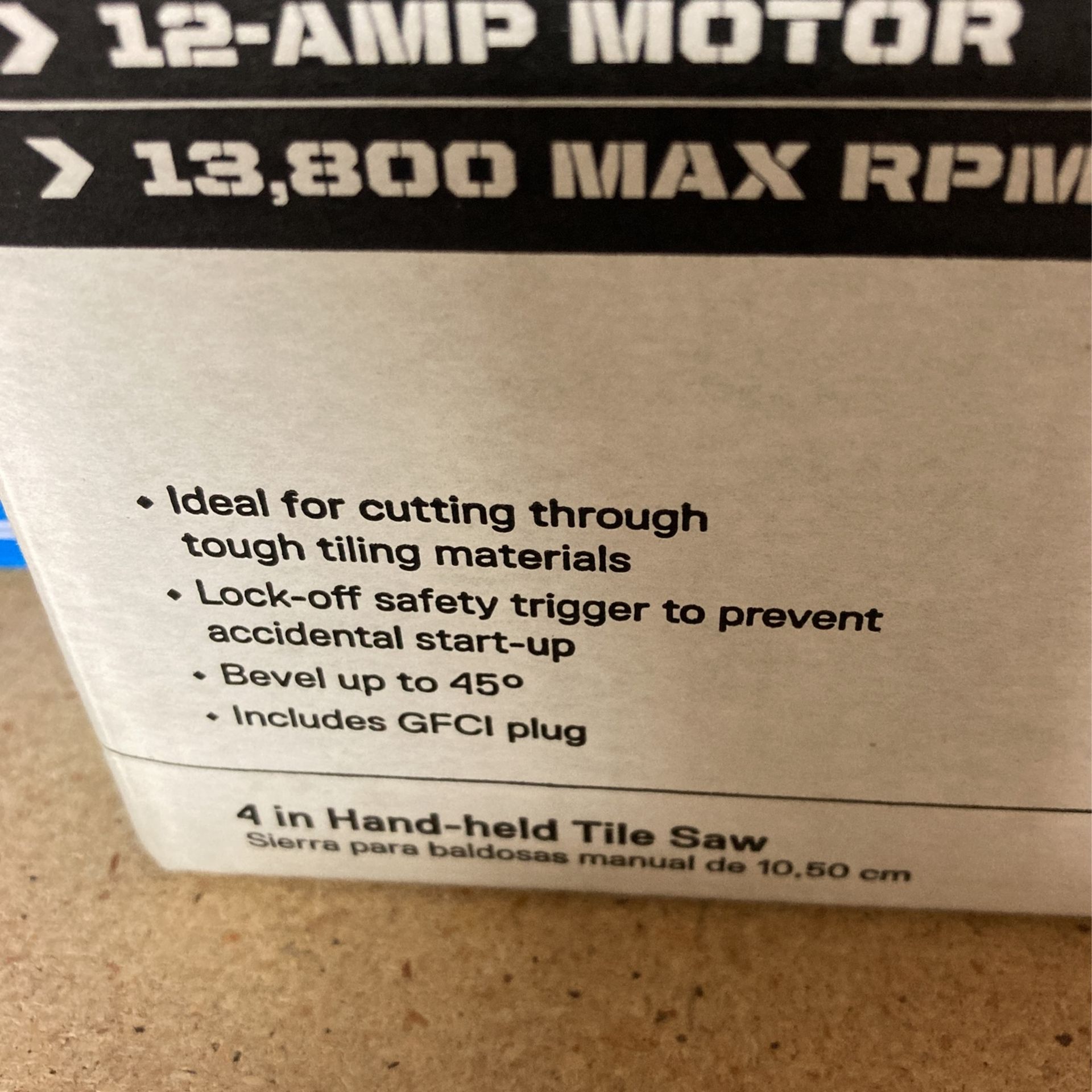 Kobalt Hand Held Tile Saw for Sale in Tucson, AZ OfferUp