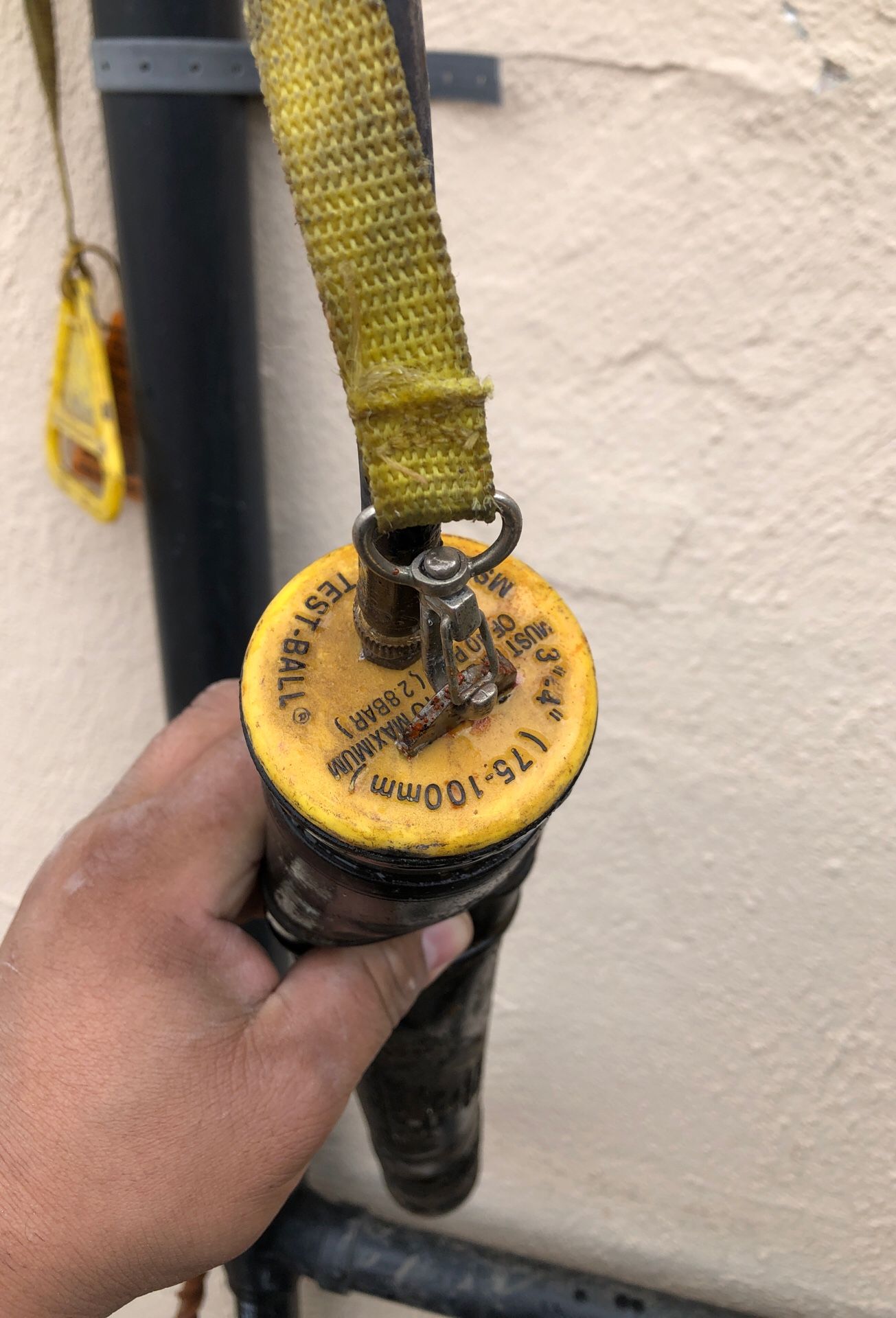 Long test ball