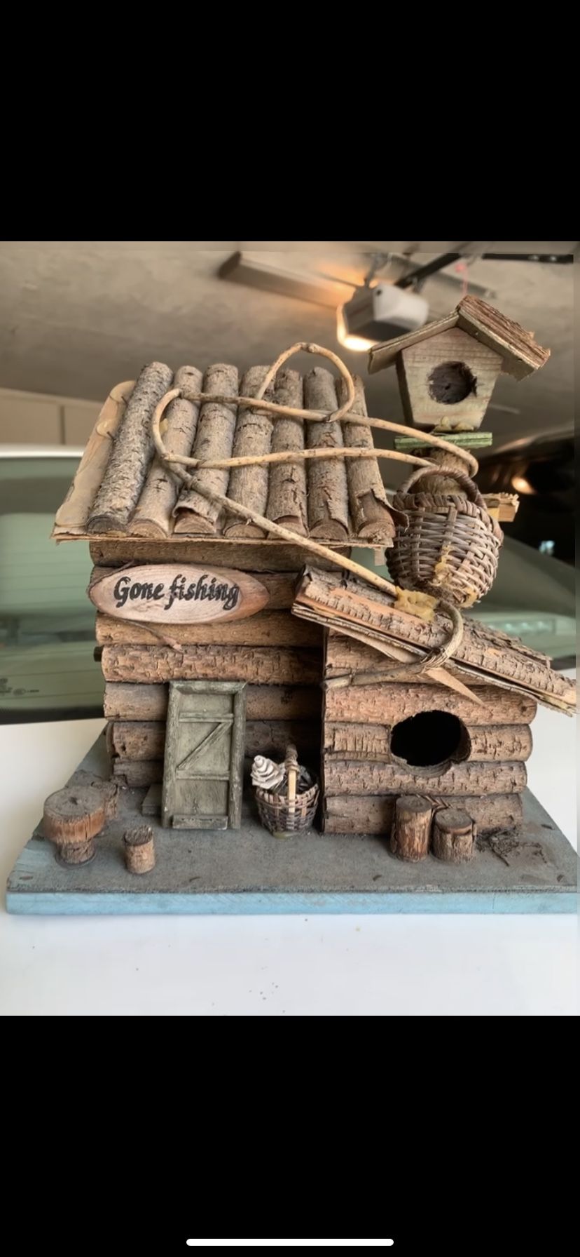 Gone Fishing Birdhouse