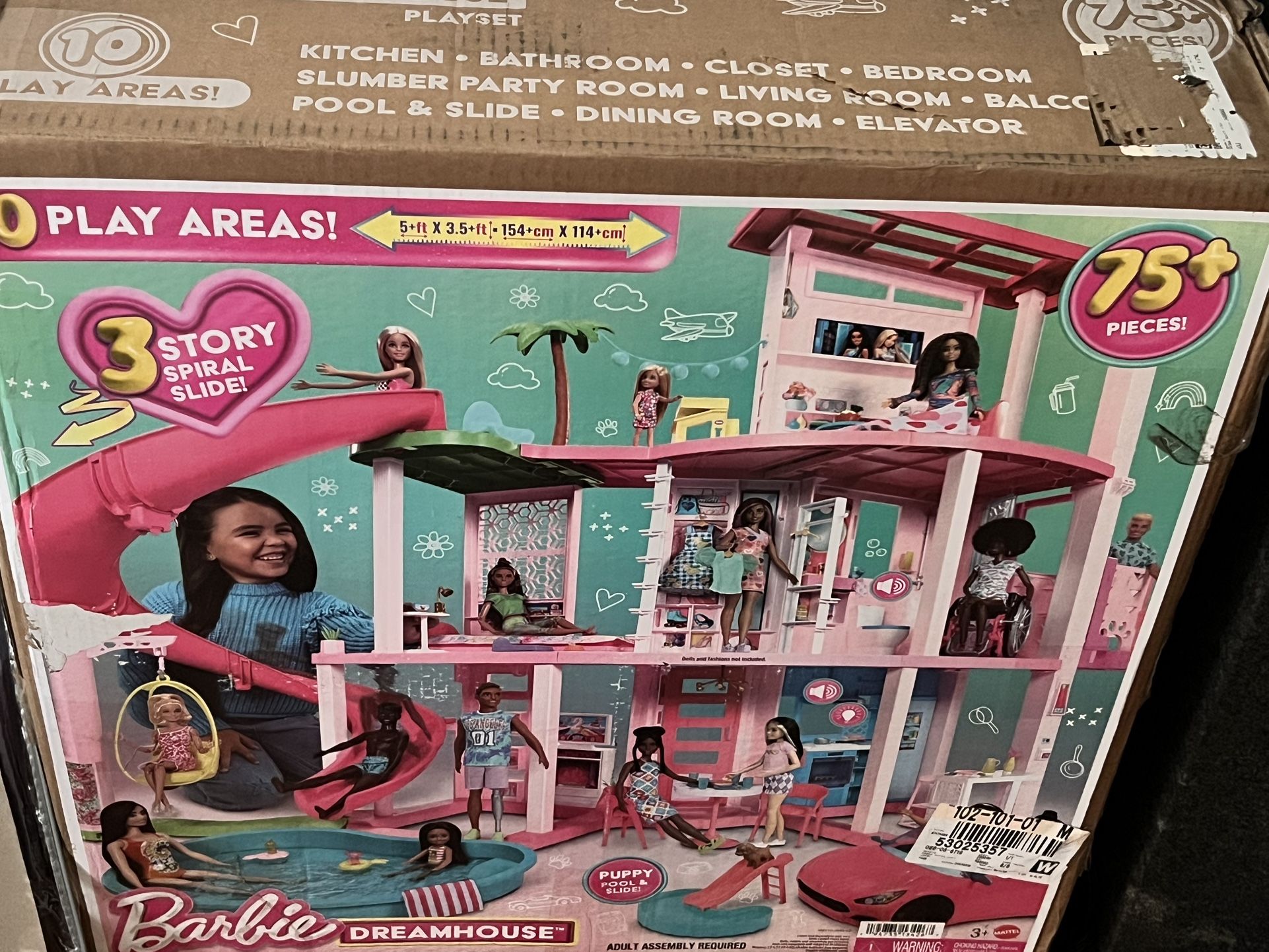 Barbie Dream house Pool Party Doll House