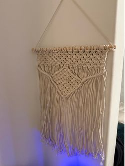 Macrame wall hanging