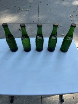 Vintage Teem Soda Glass Bottle