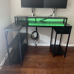 Reversible L-Shape Desk 47”