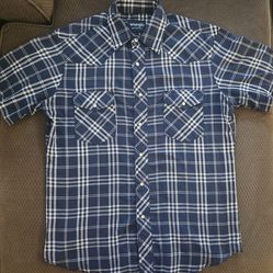 Wrangler Cowboy Men's Shirt Size M Vintage