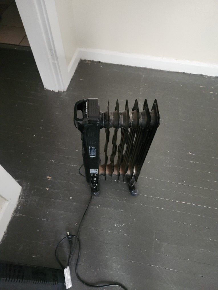 BLACK COSTWAY RADIATOR HEATER