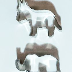 american Political Party DEMOCRATIC donkey and REPUBLICAN Elephant Cookie CUTTER Maker