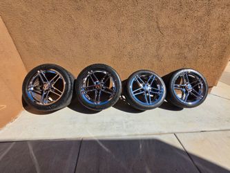 C6 ZO6 wheels and tires