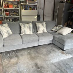 Grey Sectional Couch