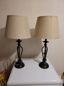 Lamps $20 For Both