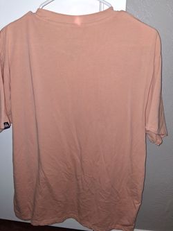 Quiksilver Men's Peach T-Shirt