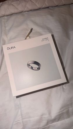 Oura Ring 5 Size 8 Silver