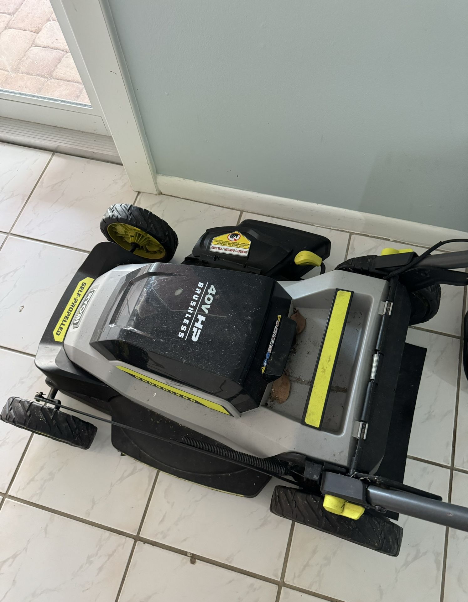 RYOBI 40V Brushless Lawn Mower