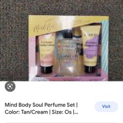 New body Soul Perfume Set