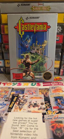 NES CASTLEVANIA CIB