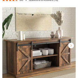 Rustic tv stand 65in