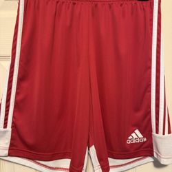Adidas Red Shorts 