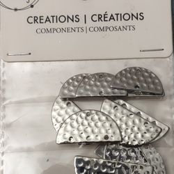 Feed Landing Creation Components 12 Piece Half Circle Mixed Connector Beads