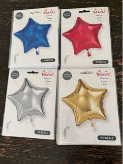 Star foil  balloons