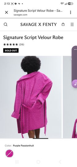 Savage X Fenty robe