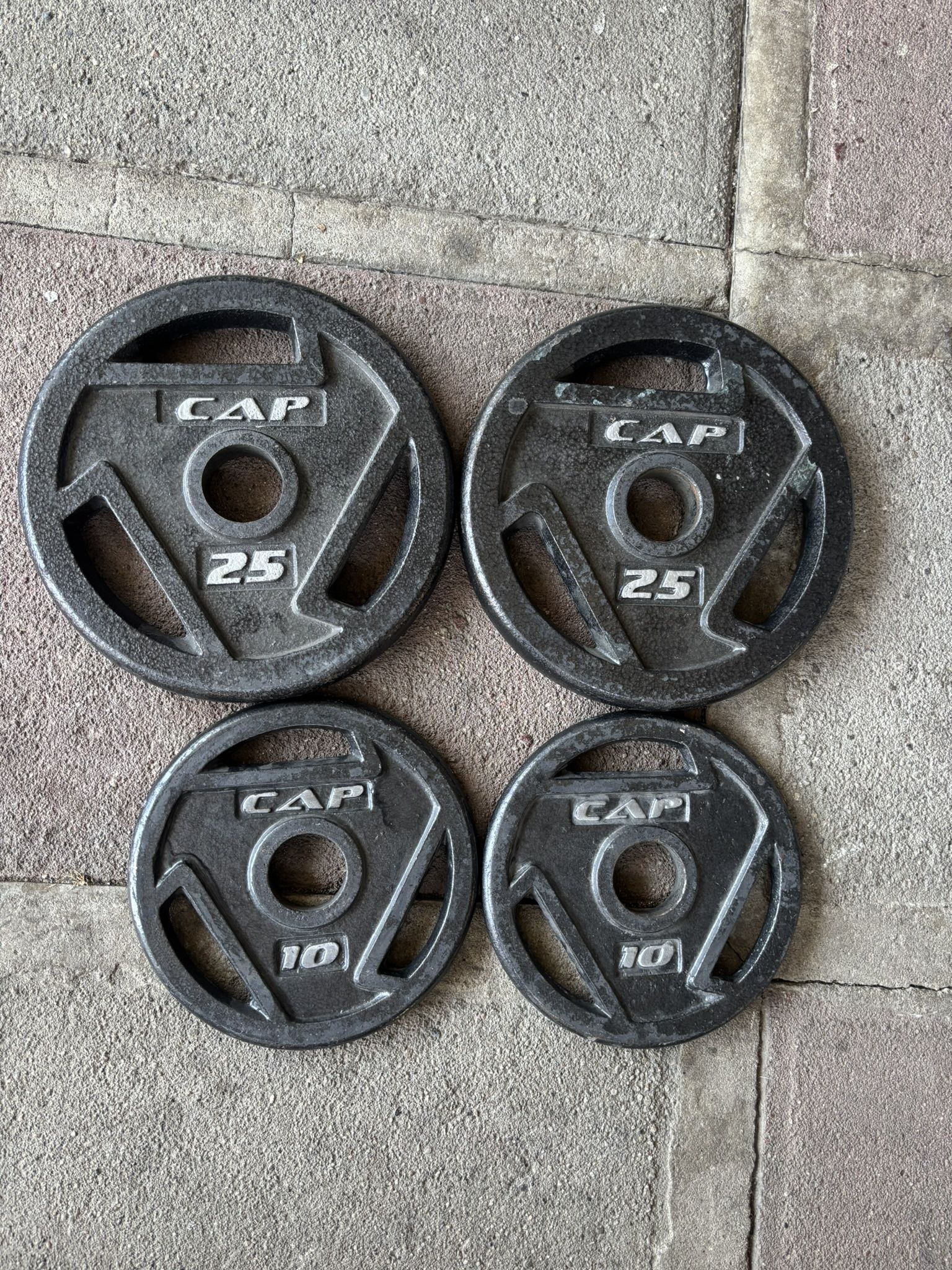 Olympic Weight Plates 70lbs Total